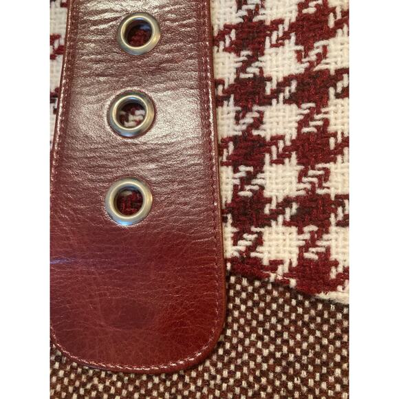 VINTAGE Auto Car Upholstery Crossbody Bag ~ Kim White ~ Chevy Blazer 1975 ATX - Picture 2 of 10